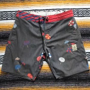Volcom Slinger Umbrella Swim Trunks